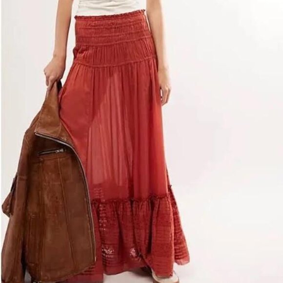 Free People Dresses & Skirts - FREE PEOPLE alessi maxi skirt Sz XS NEW